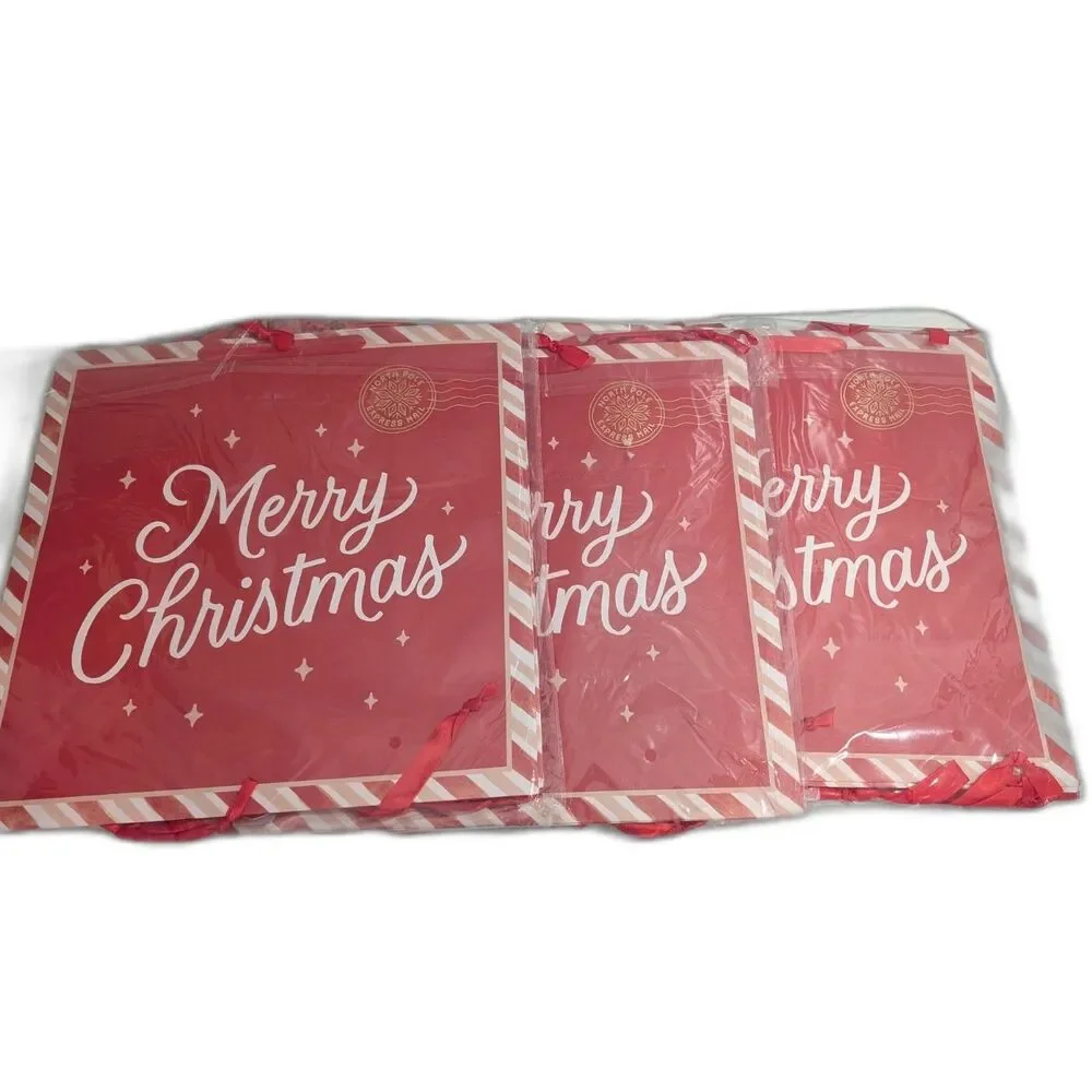 Six American Greetings Large Christmas Gift Bags